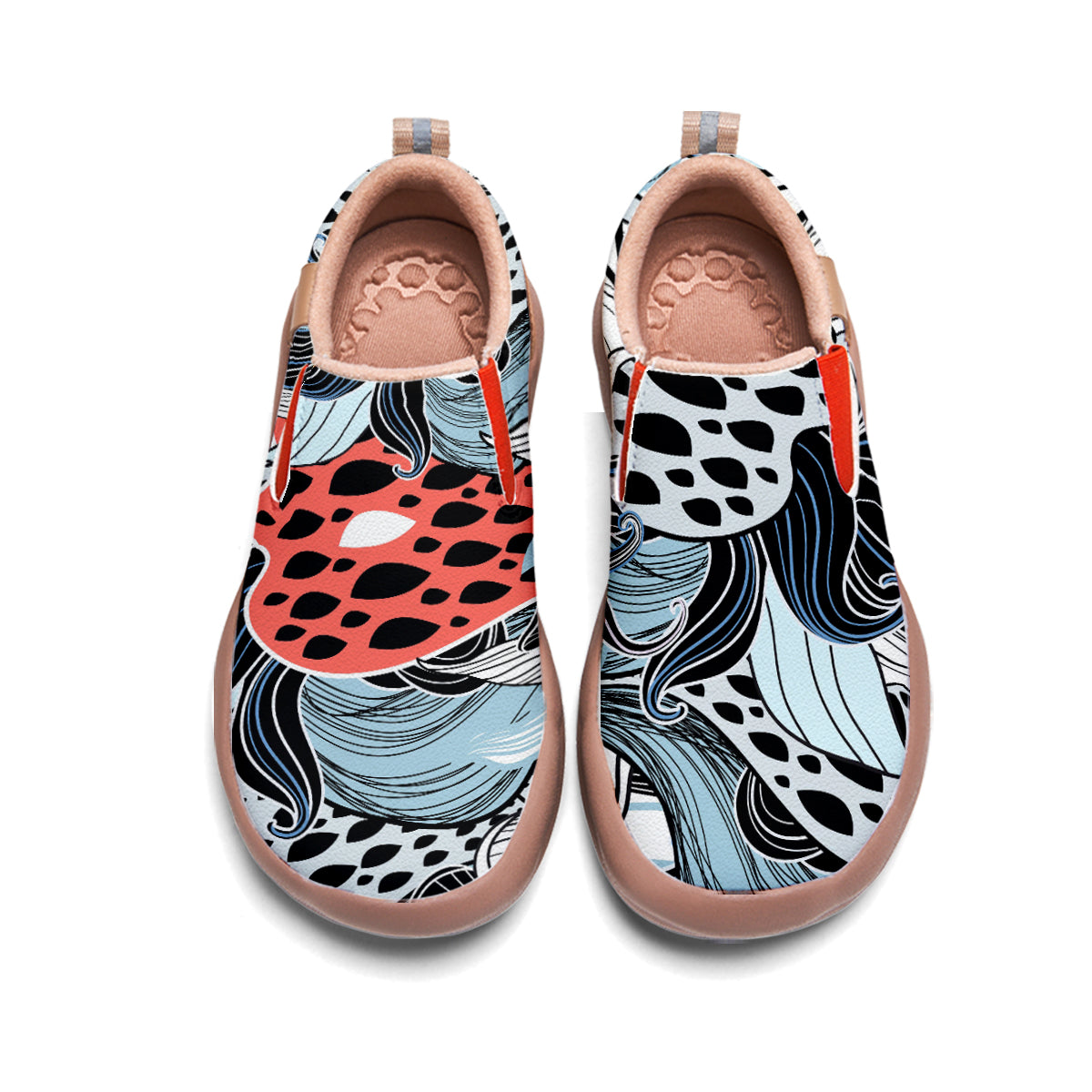 Abstract Leaves Slip On