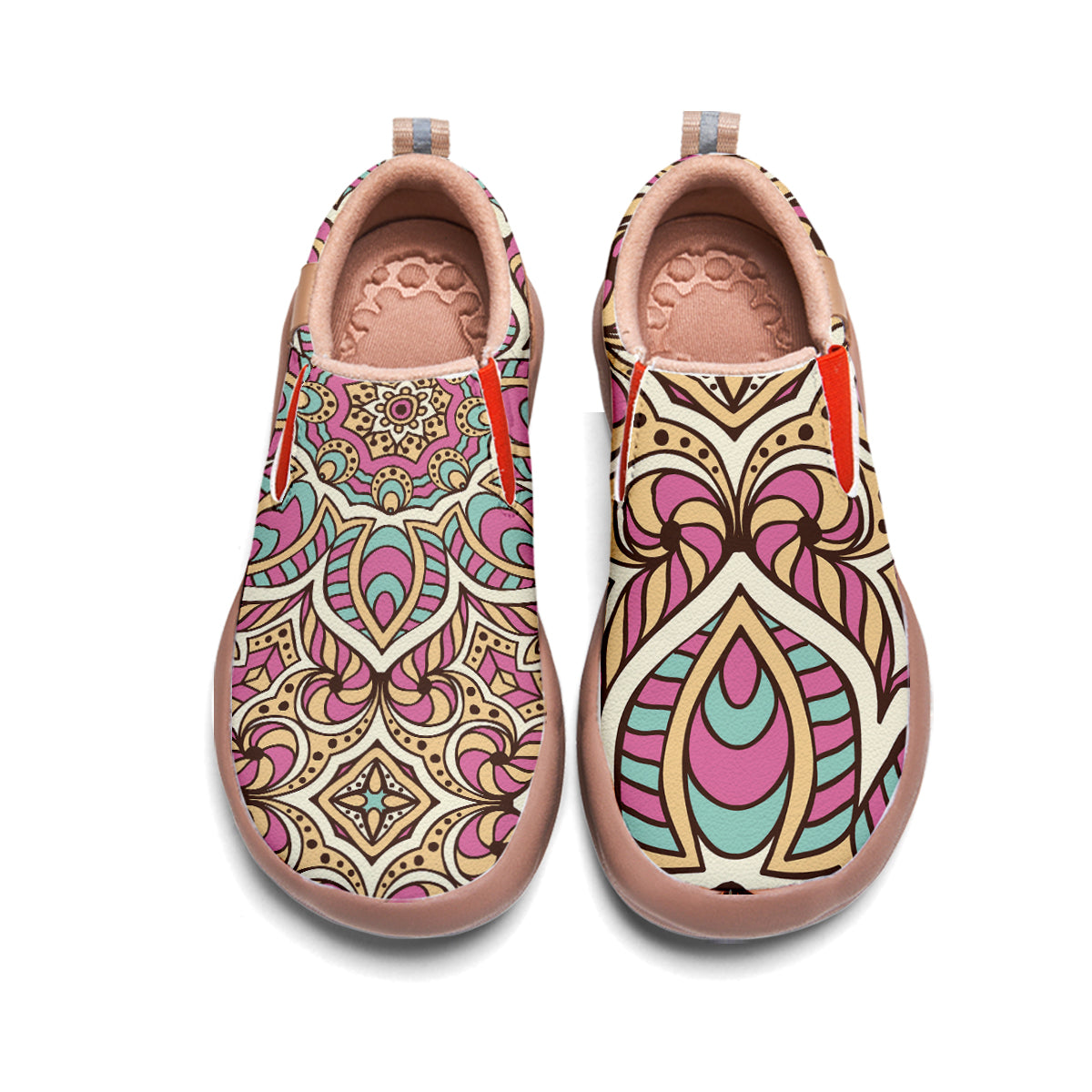 Color Mandala Slip On