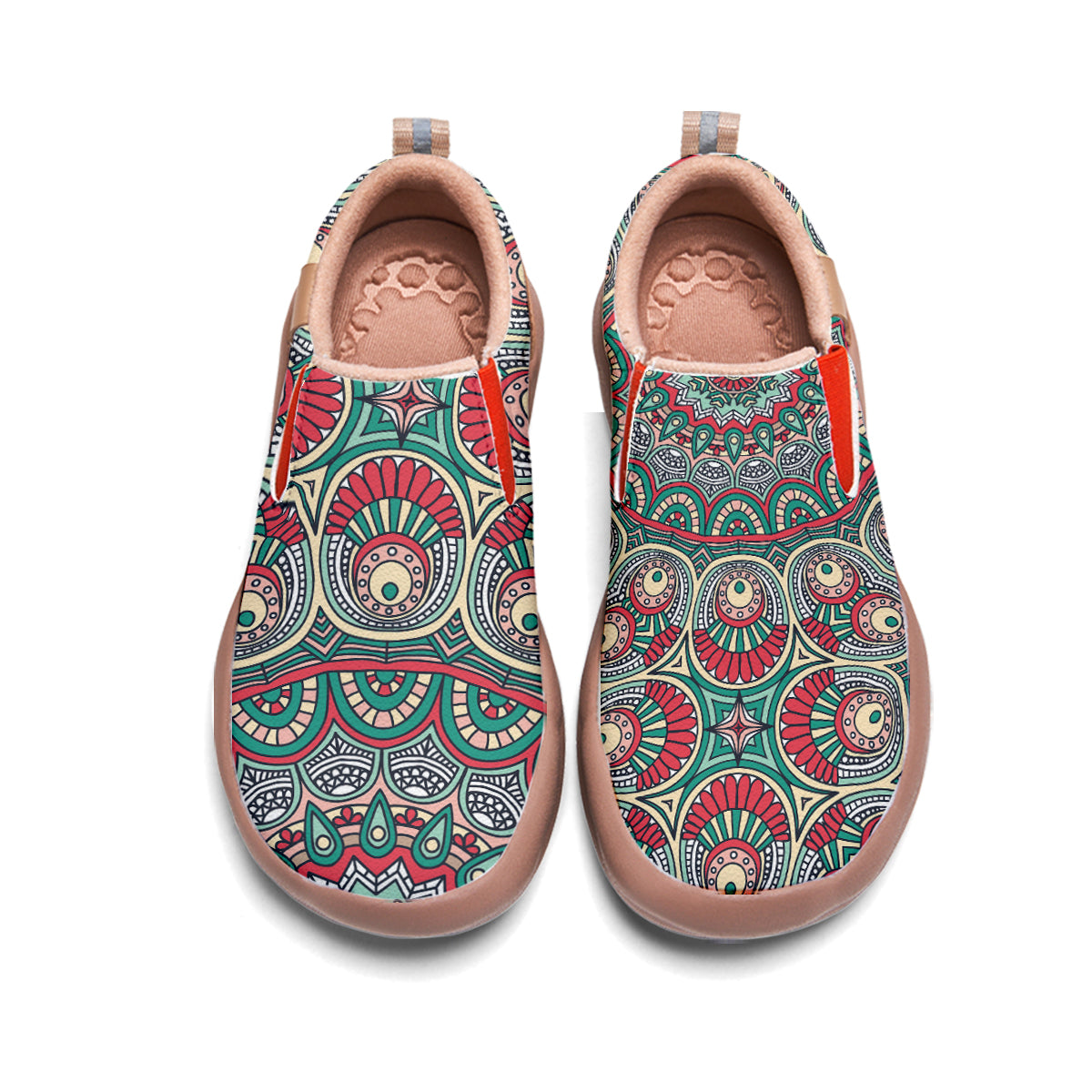 Color Mandala Slip On