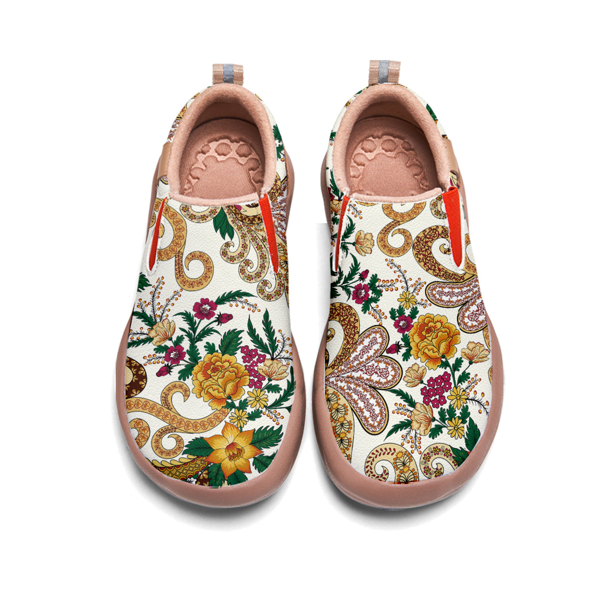 Bohe Style Flower Slip On