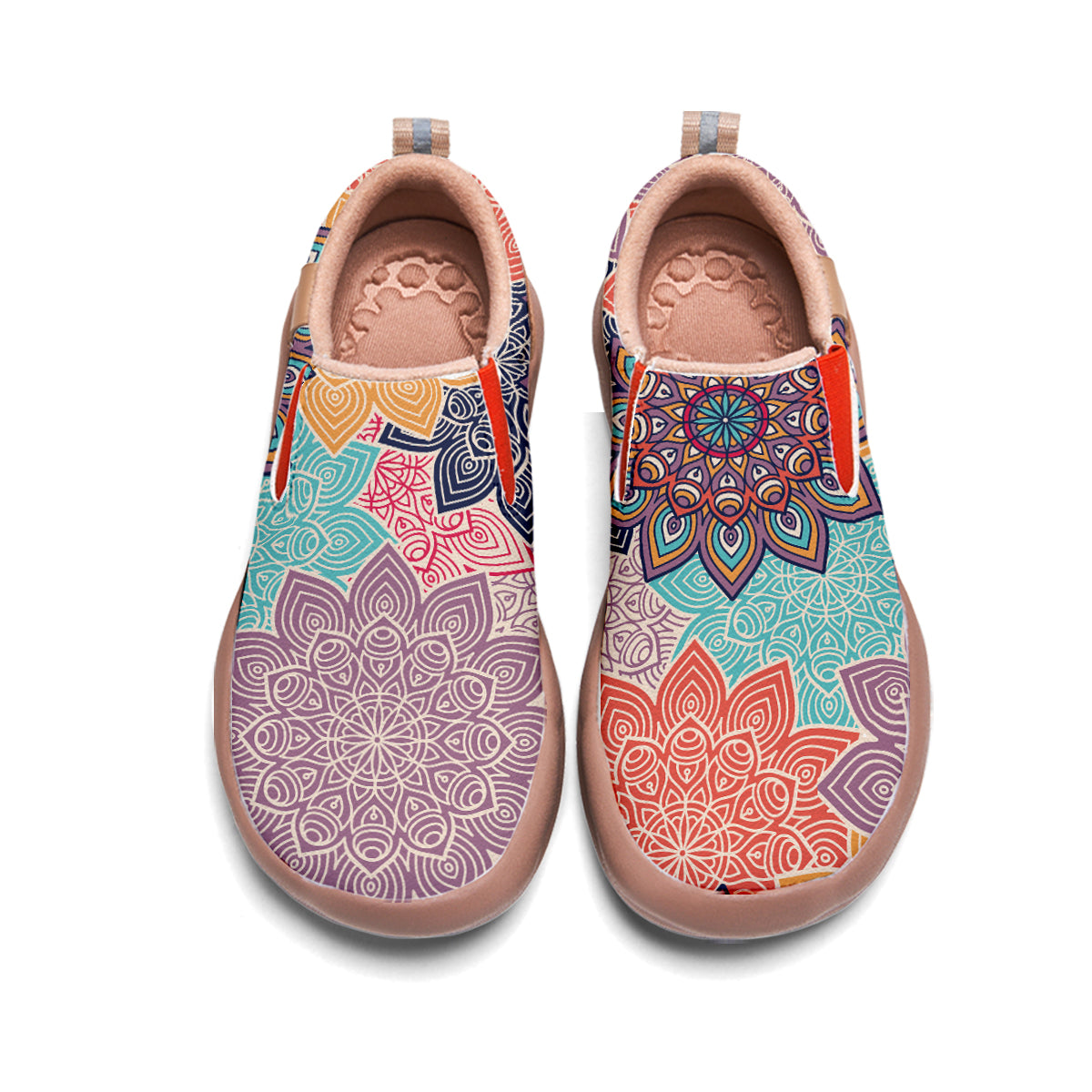 Colorful Mandala Slip On