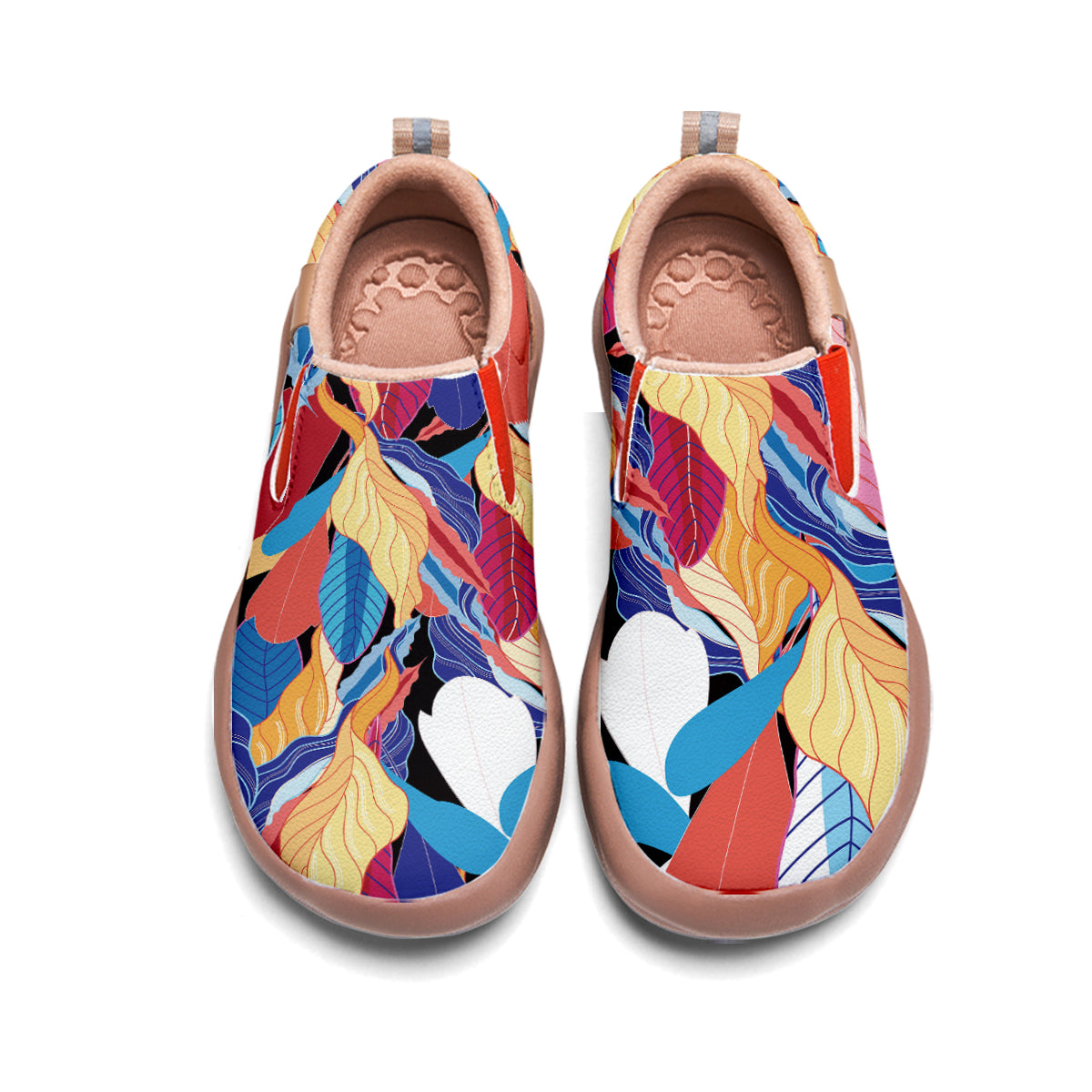 Colorful Leaves Slip On