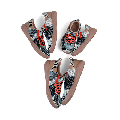 Abstract Leaves Slip On