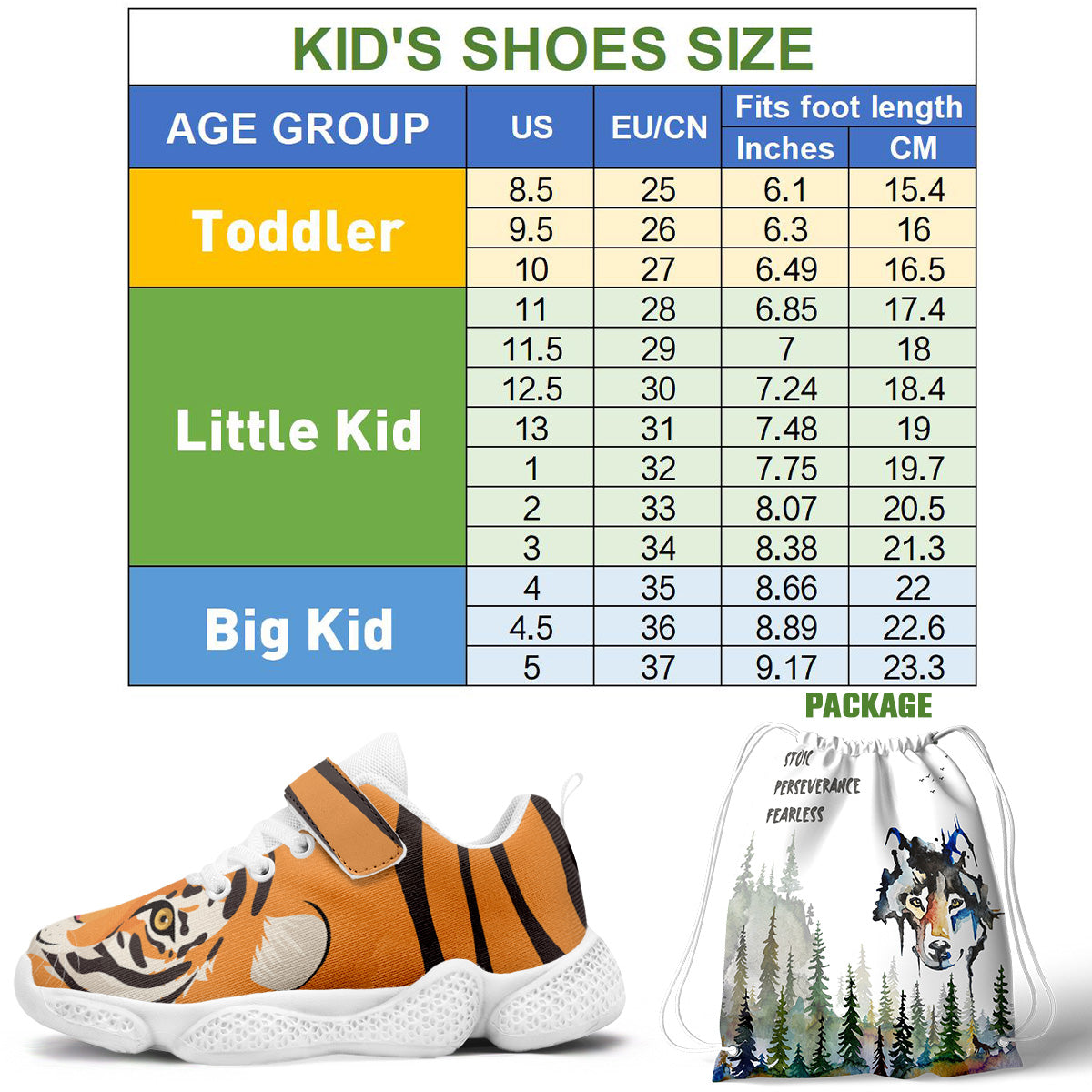 Customizable kids shoes