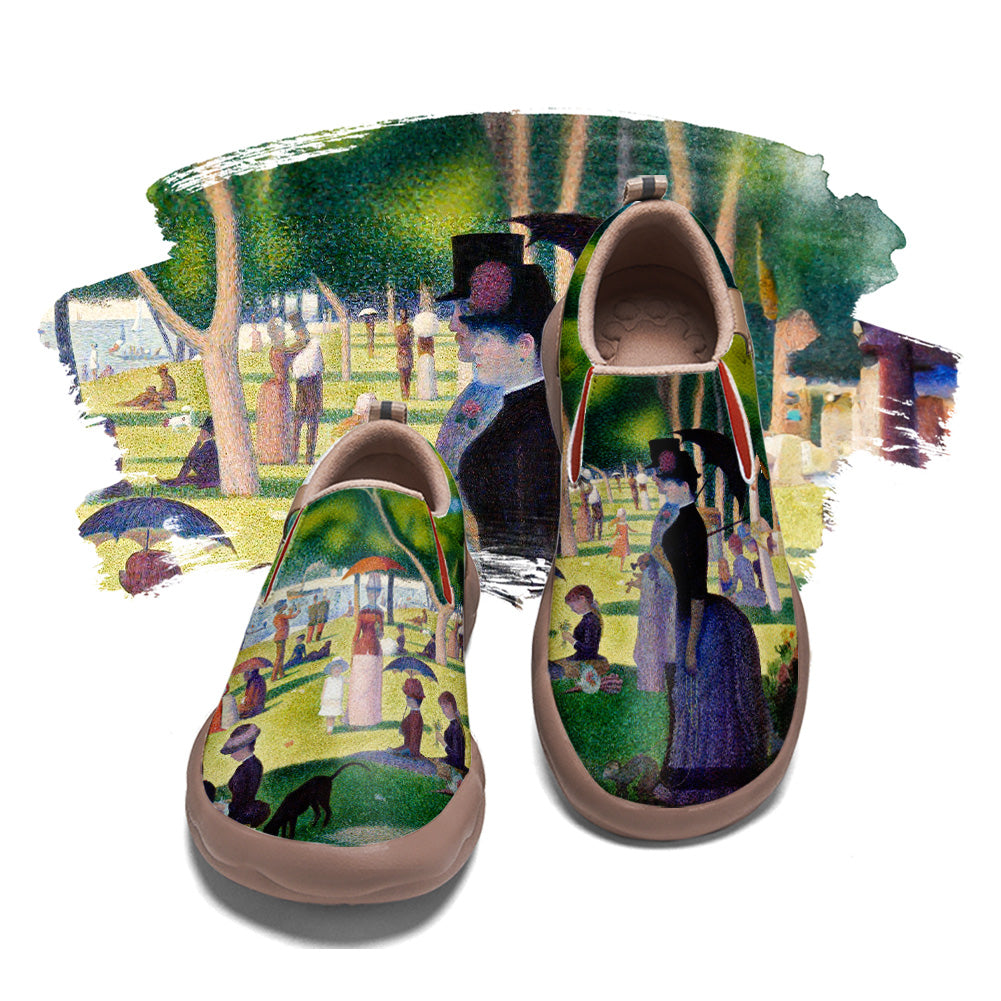 Georges Seurat A Sunday Afternoon on the Island of La Grande Jatte Slip On