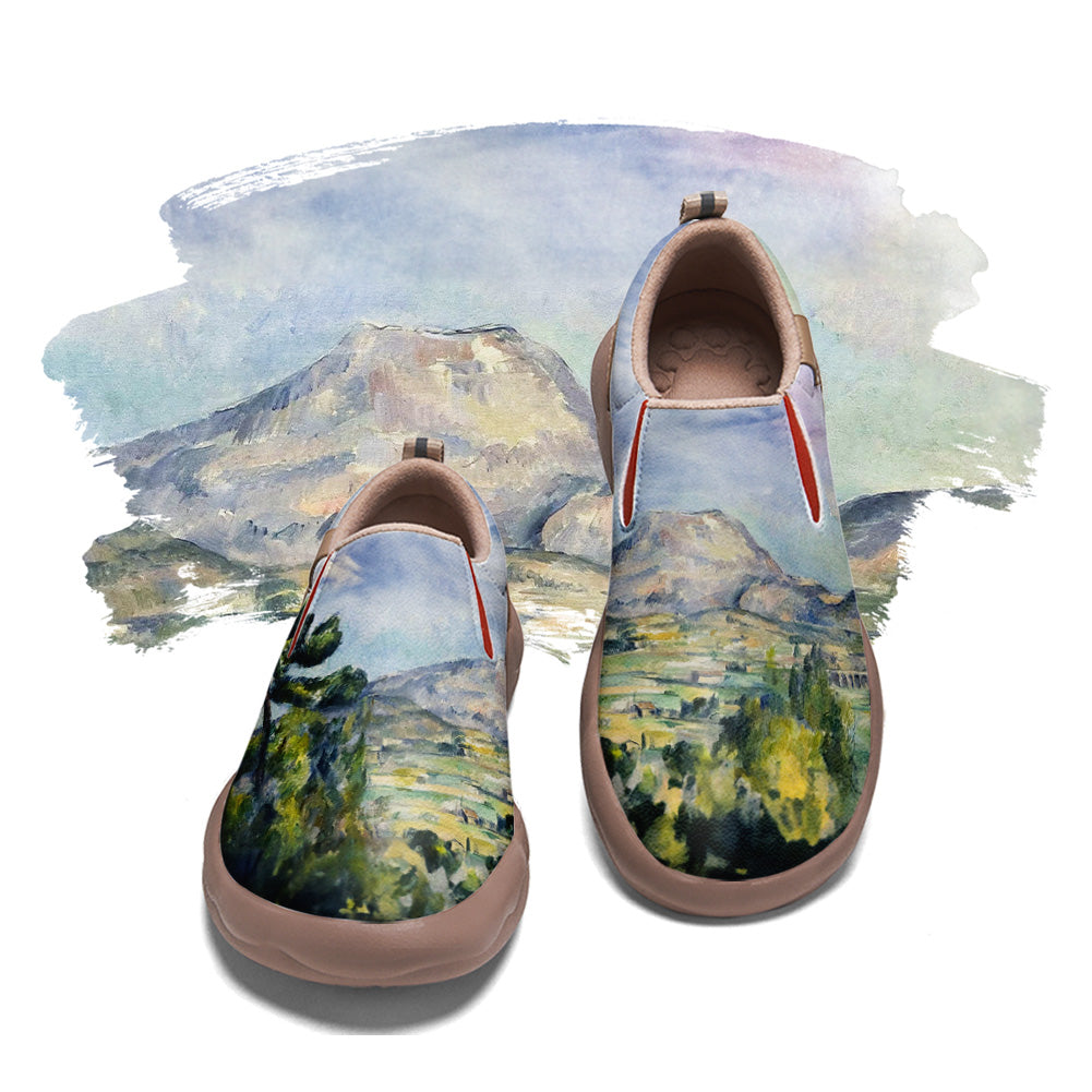 Paul Cezanne Montagne Sainte-Victoire Slip On