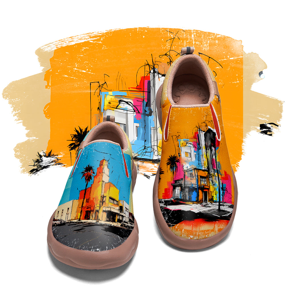 Basquiat California City Slip On