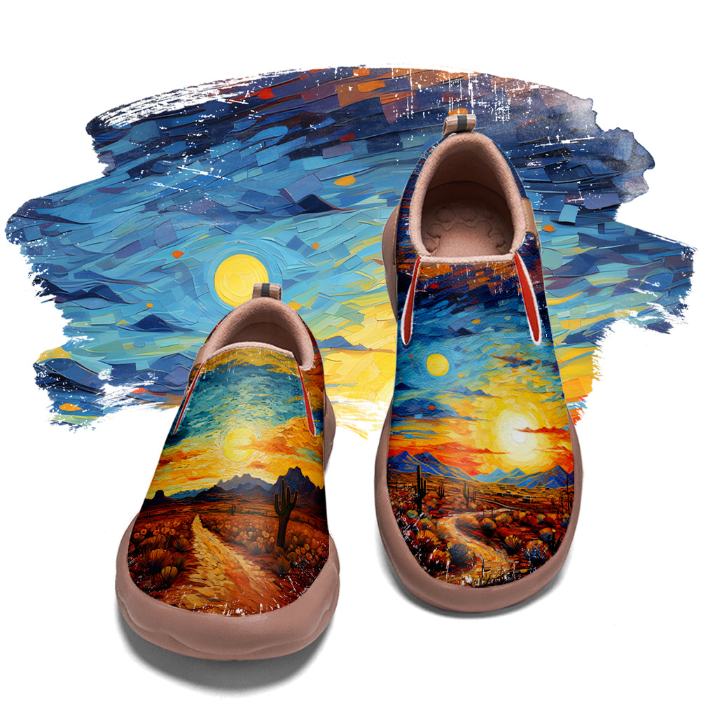 Starry Night Phoenix City Slip On