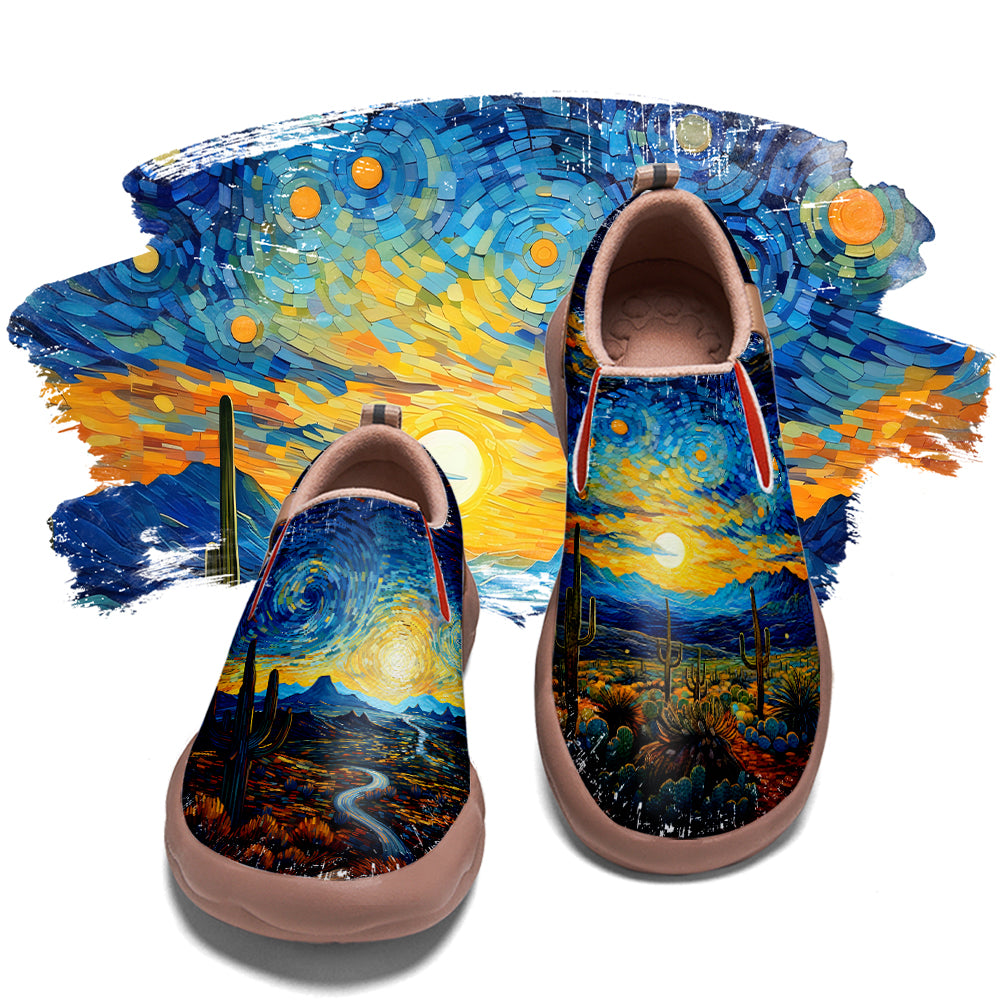 Starry Night Phoenix City Slip On