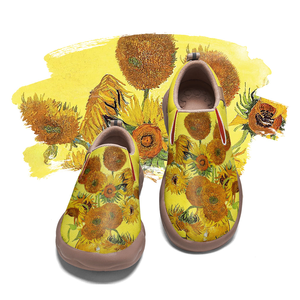 Van Gogh Sunflowers Slip On