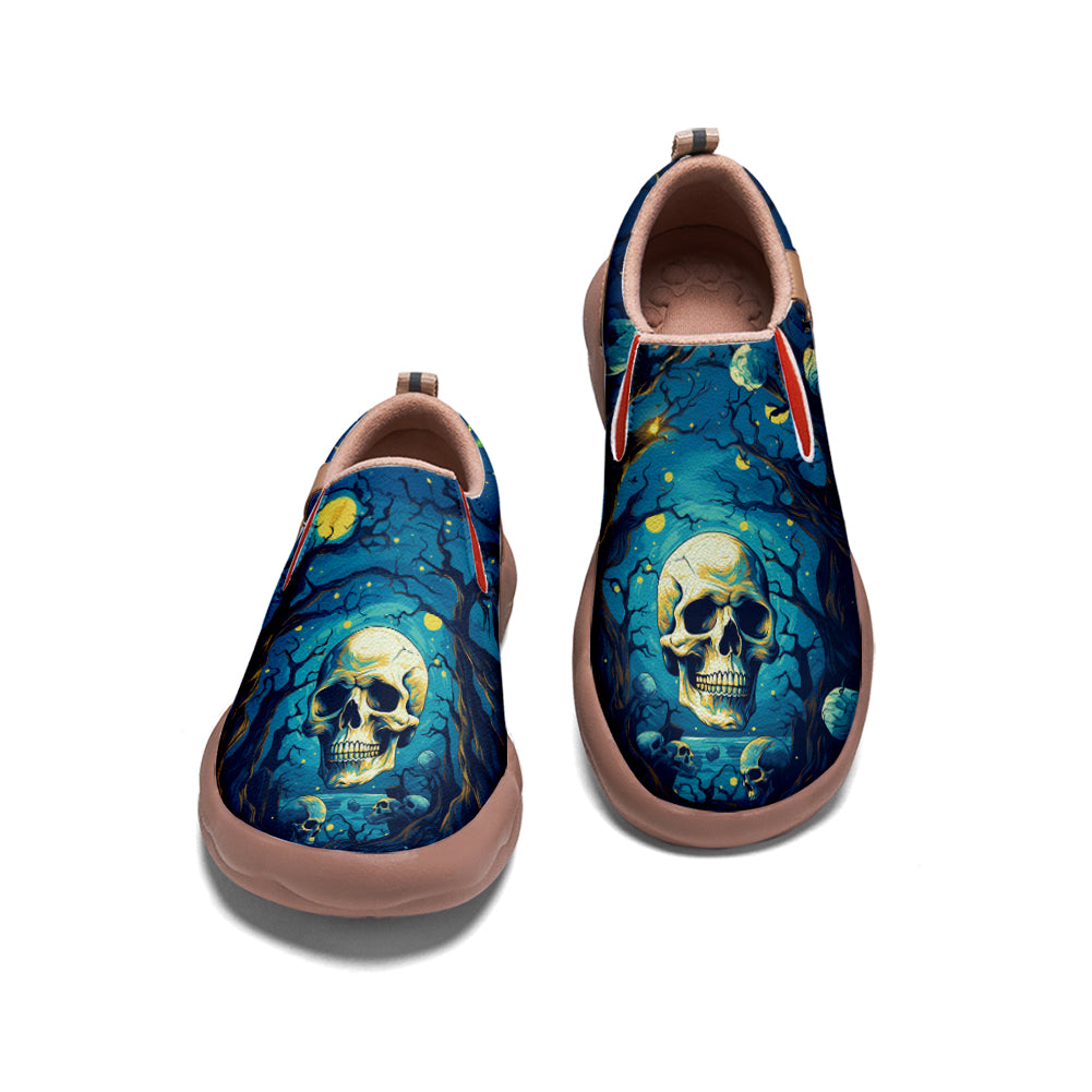 Skull Kids Slip On