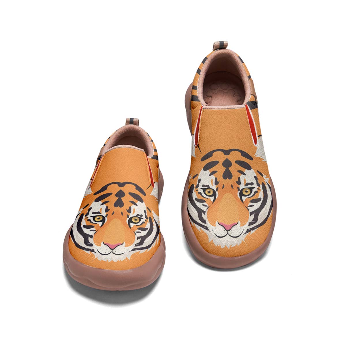 Tiger Face Kids Slip On