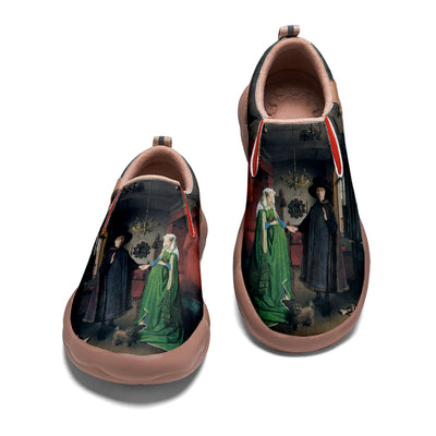 Jan van Eyck Arnolfini Portrait Slip On