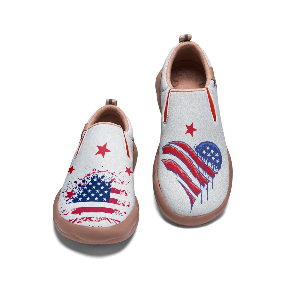 American Flag Slip On