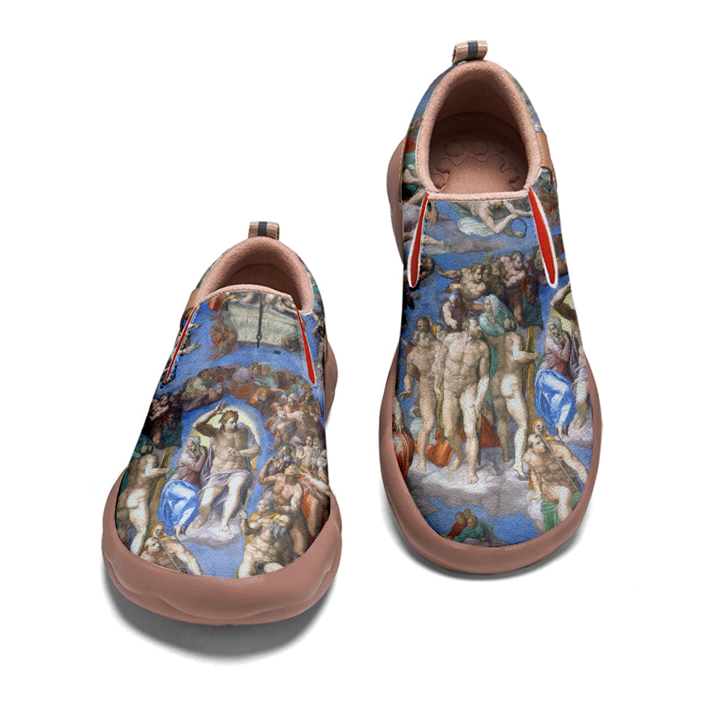 Michelangelo Last Judgement Slip On