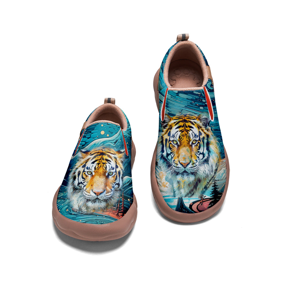 Starry Night Tiger Slip On