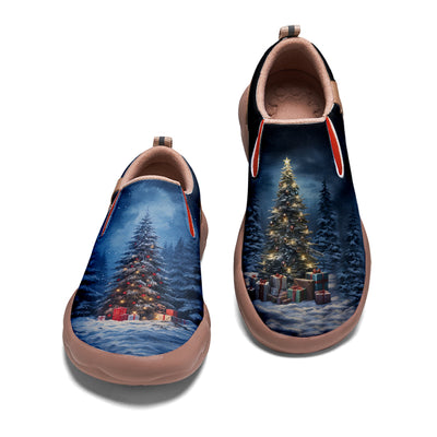 Christmas Tree Kids Slip On