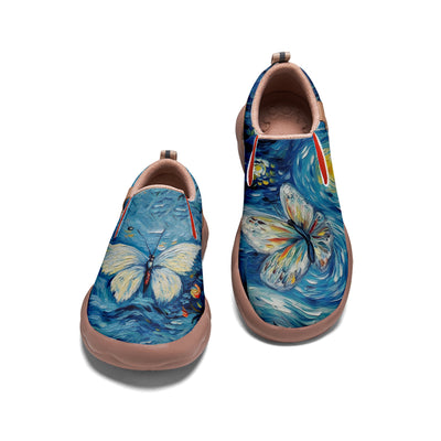 Starry Night Butterfly Slip On