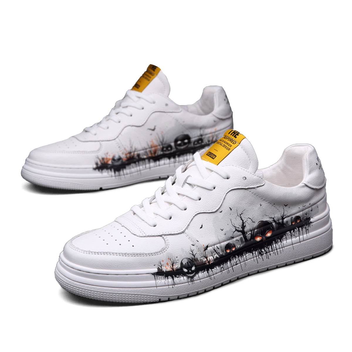 Halloween Skull Low Top Sneaker