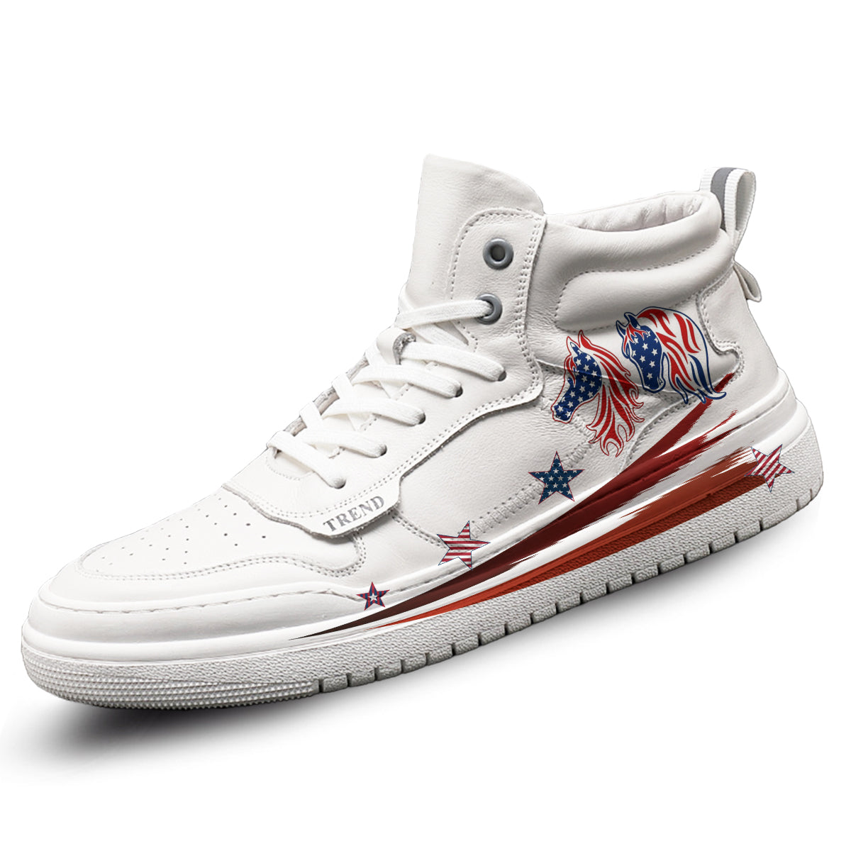 American Flag High Top Sneaker