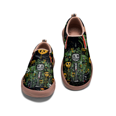 Graffiti Zombie Kids Slip On