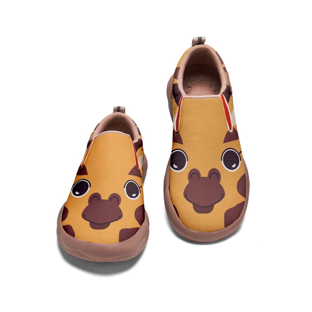 Giraffe Face Kids Slip On