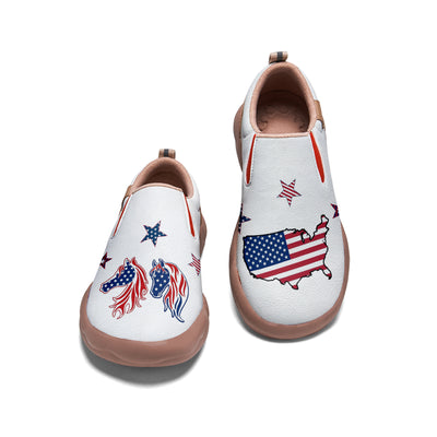 American Flag Slip On