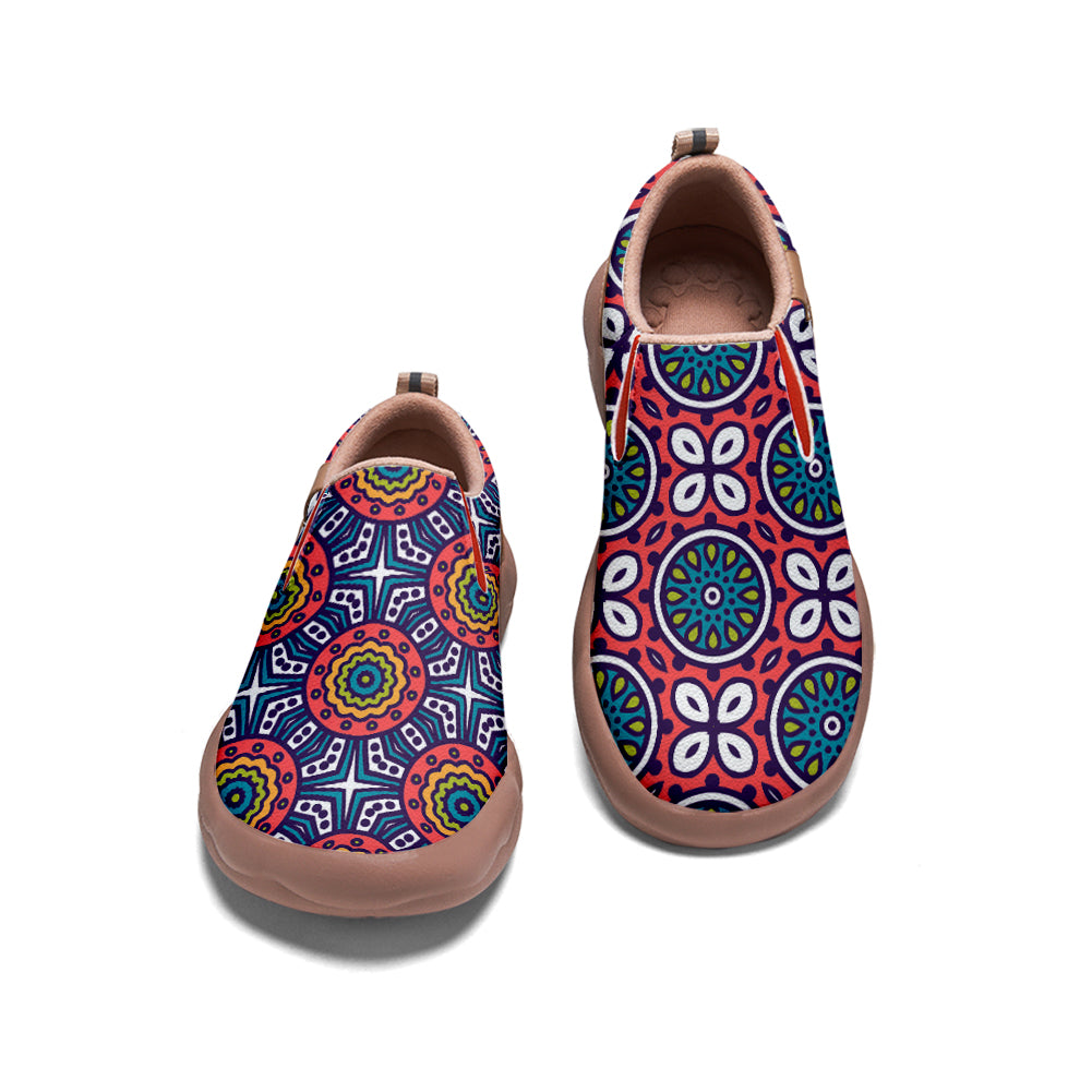 Hippie Mandala Slip On