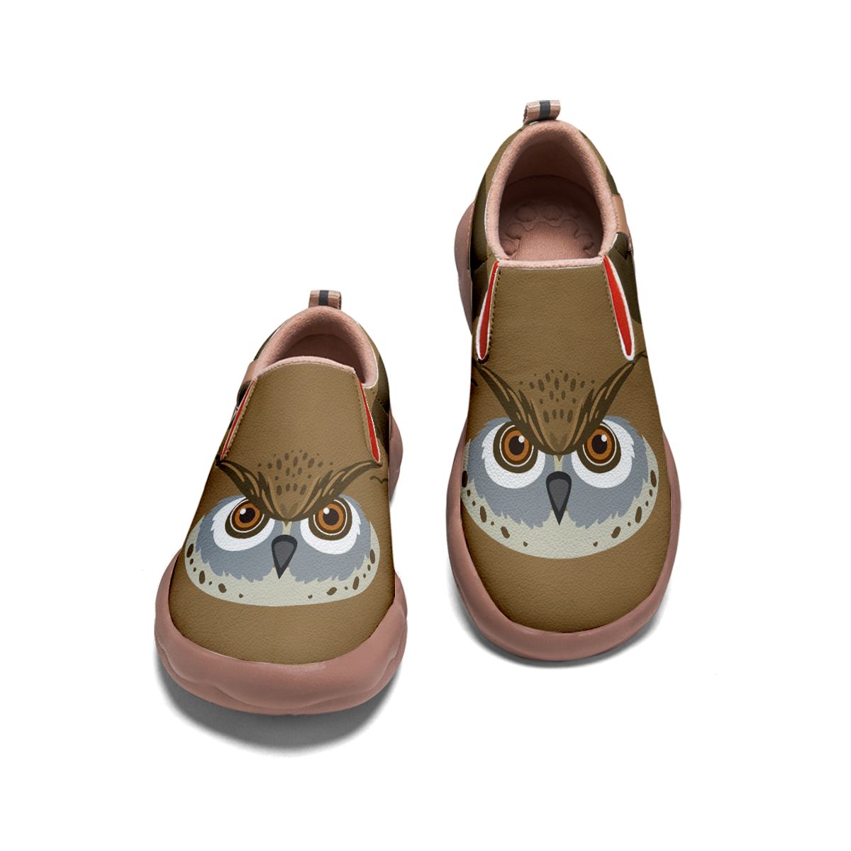 Owl Face Kids Slip On