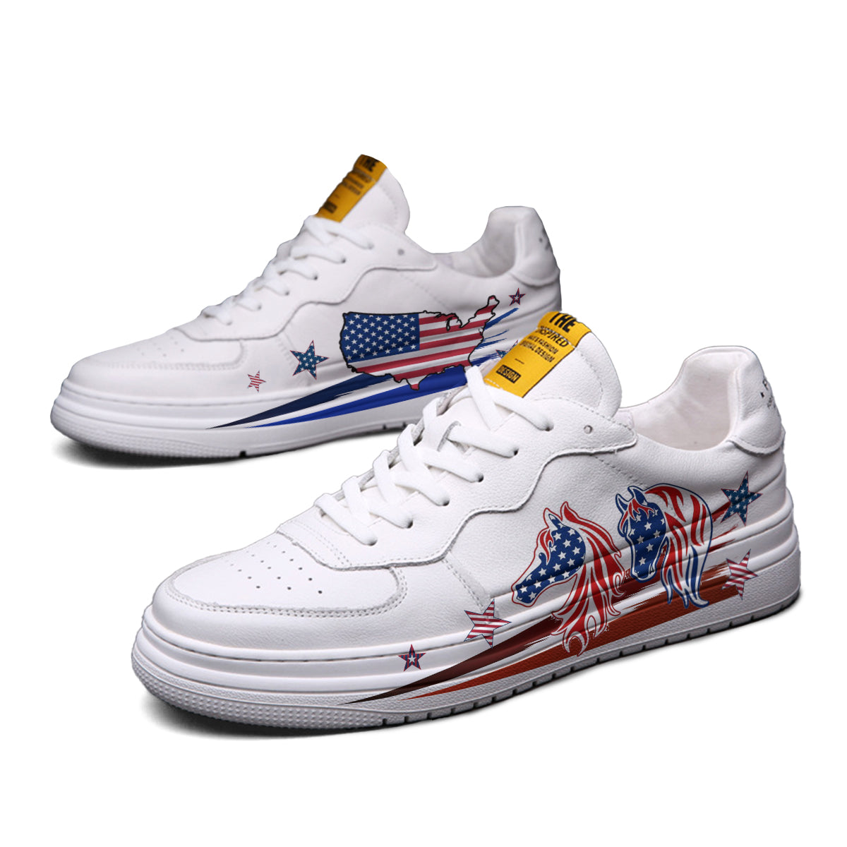 American Flag Low Top Sneaker