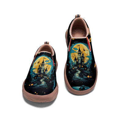 Halloween Castle Kids Slip On