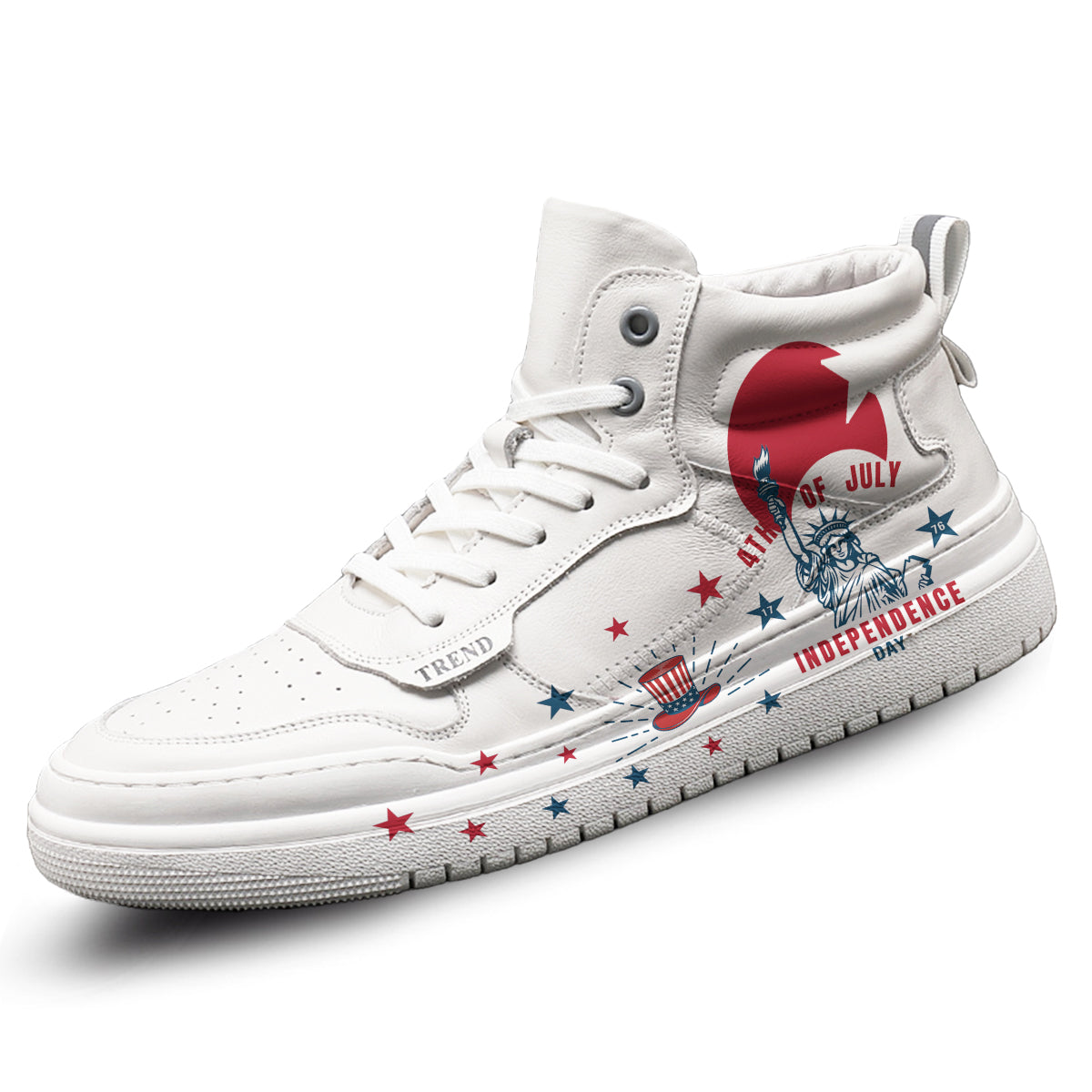 4th of July High Top Sneaker