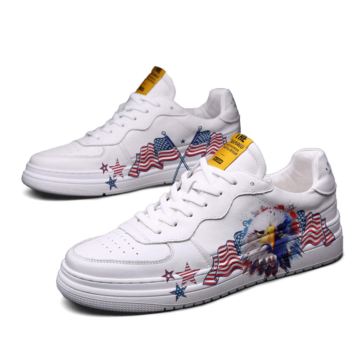 American Flag Eagle Low Top Sneaker