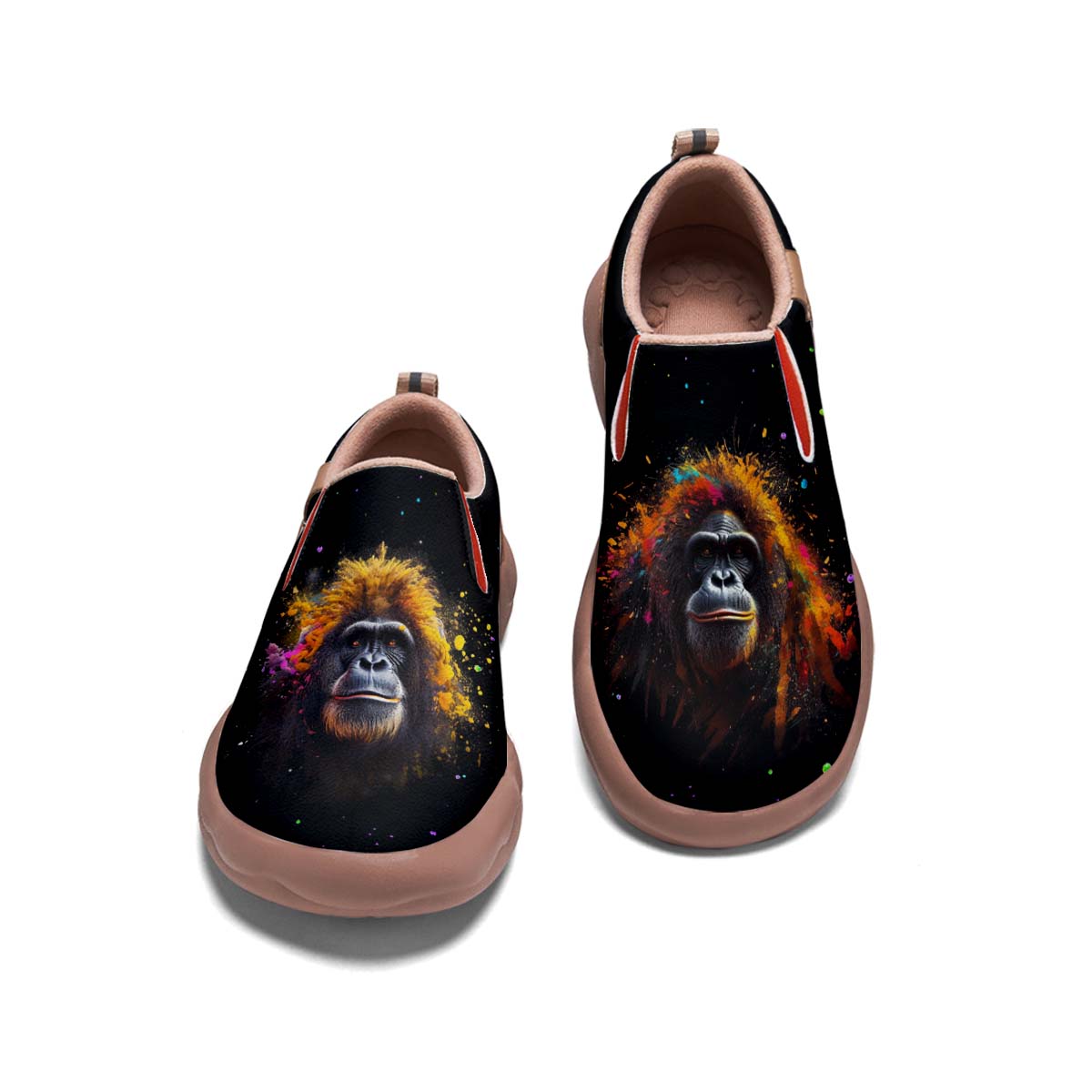 Chimpanzees Slip On