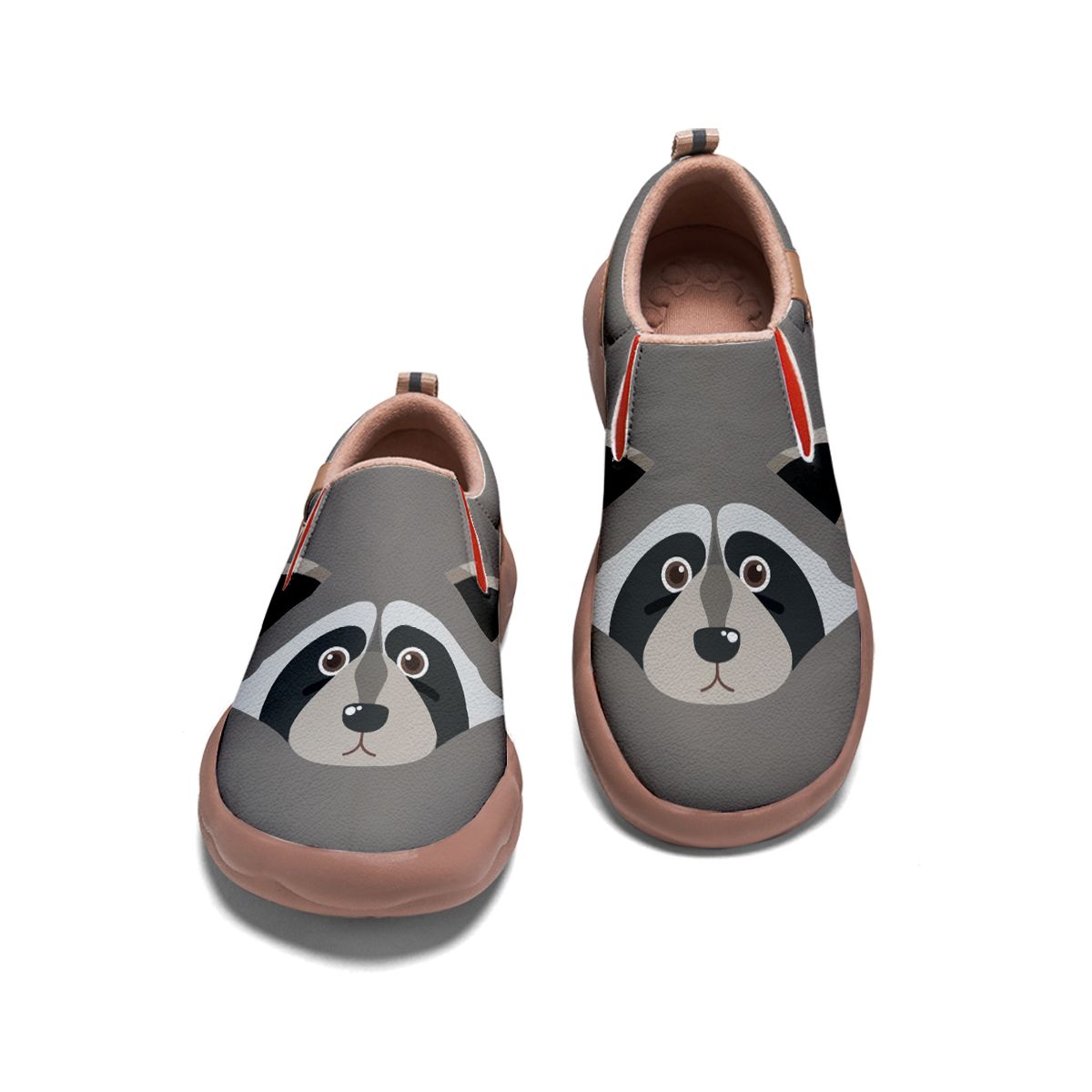 Raccoon Face Kids Slip On