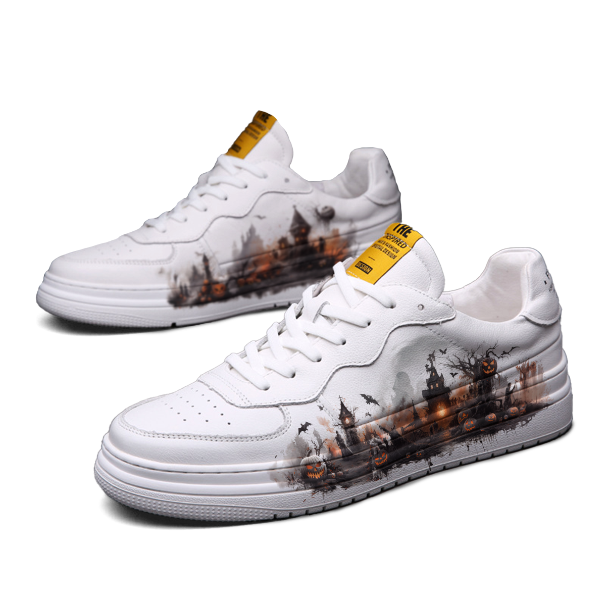 Halloween Pumpkin Low Top Sneaker