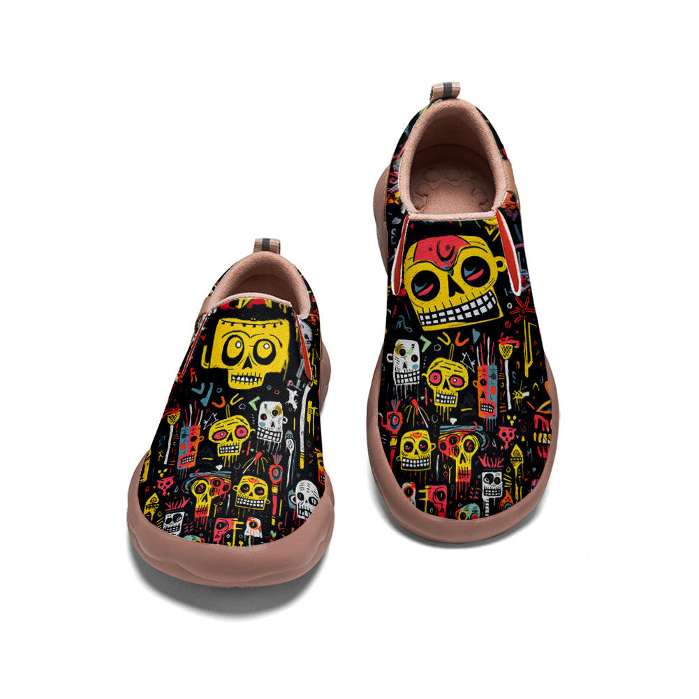 Scared Skull Slip On