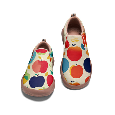 Colorful Apple Slip On