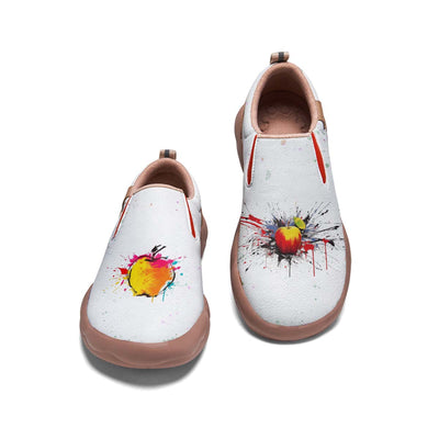 Splatter Apple Slip On