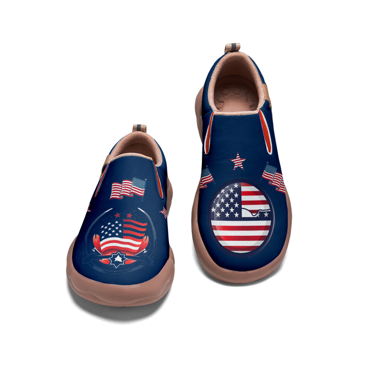 American Flag Slip On