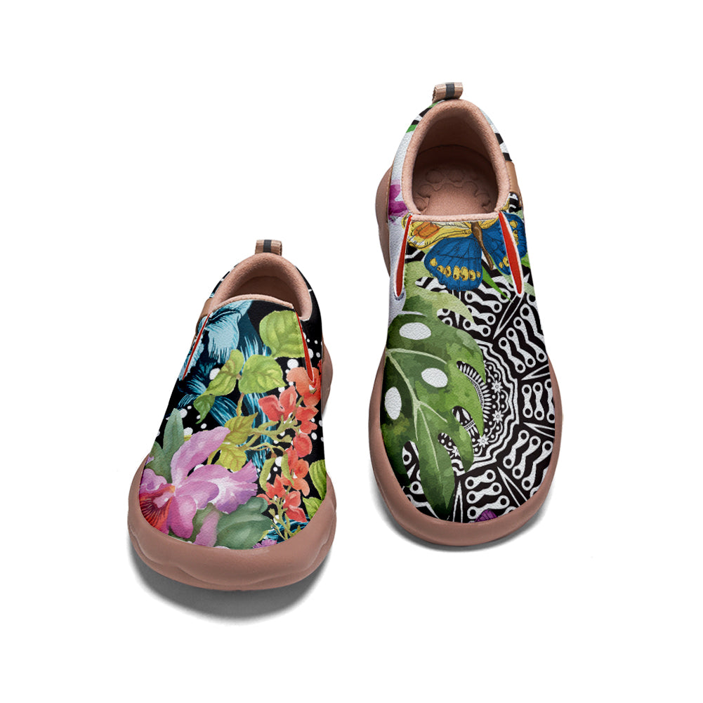 Tropical Floral Slip On