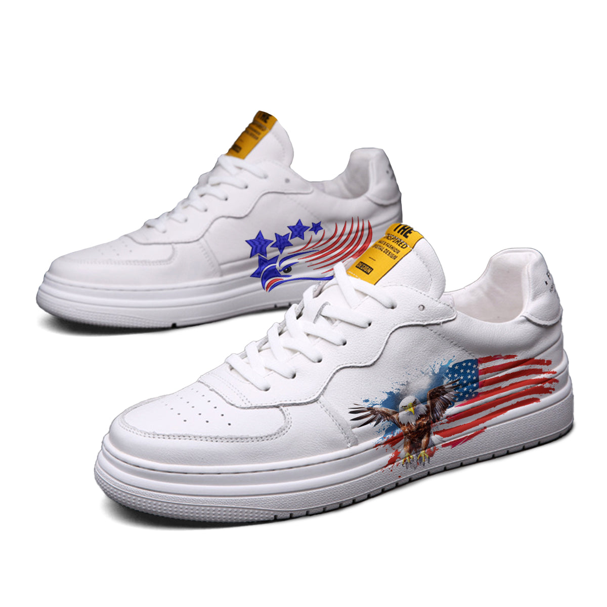 American Flag Eagle Low Top Sneaker