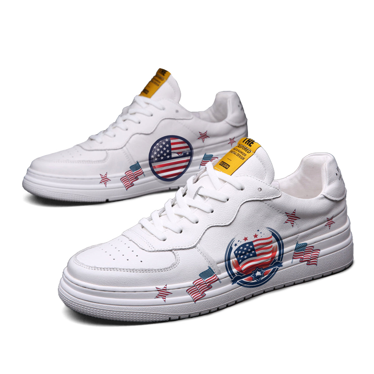 American Flag Low Top Sneaker