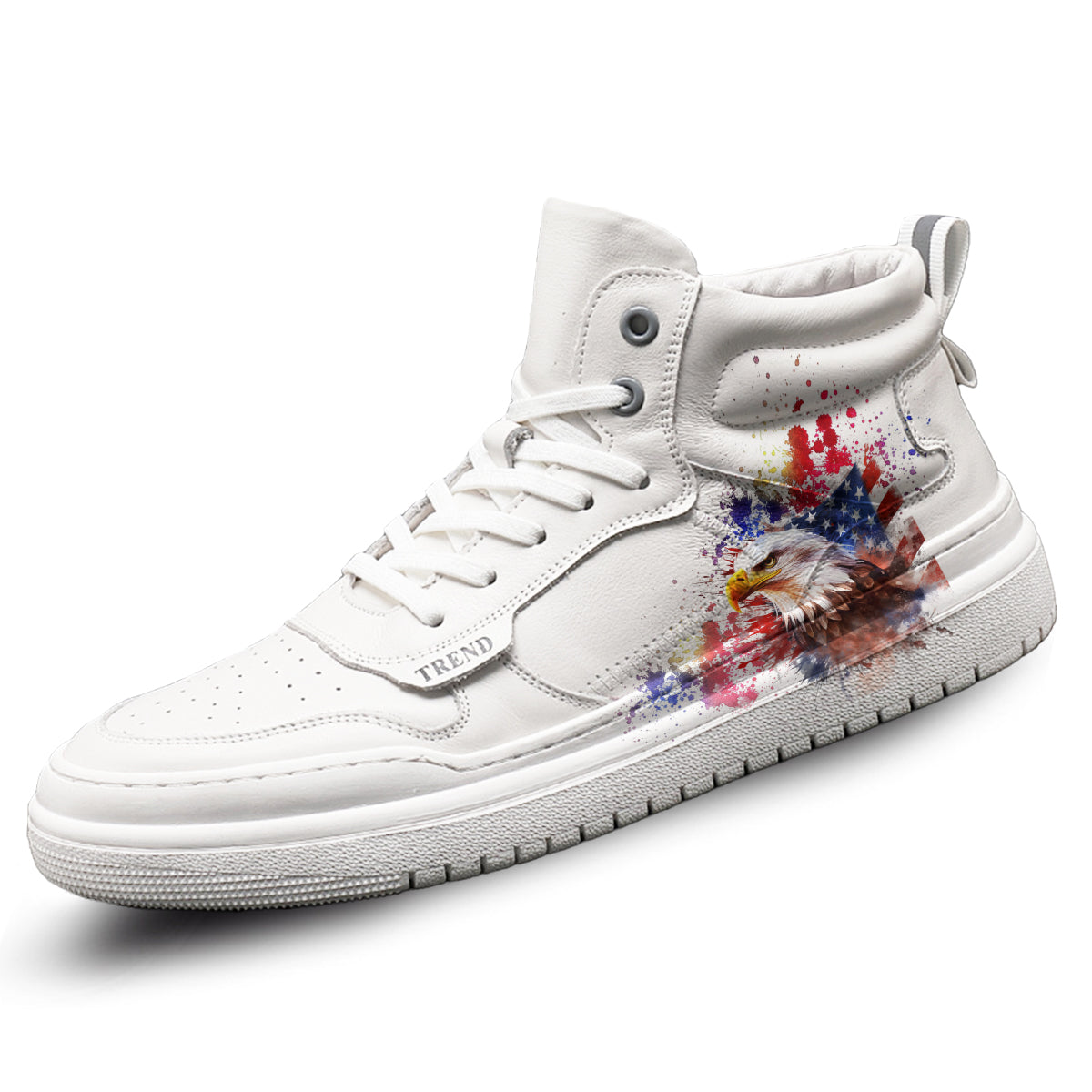 American Flag Eagle High Top Sneaker