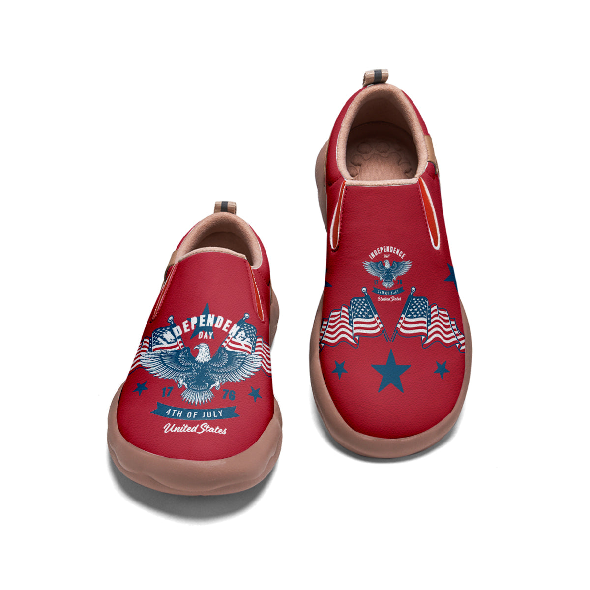 4th of July Slip On