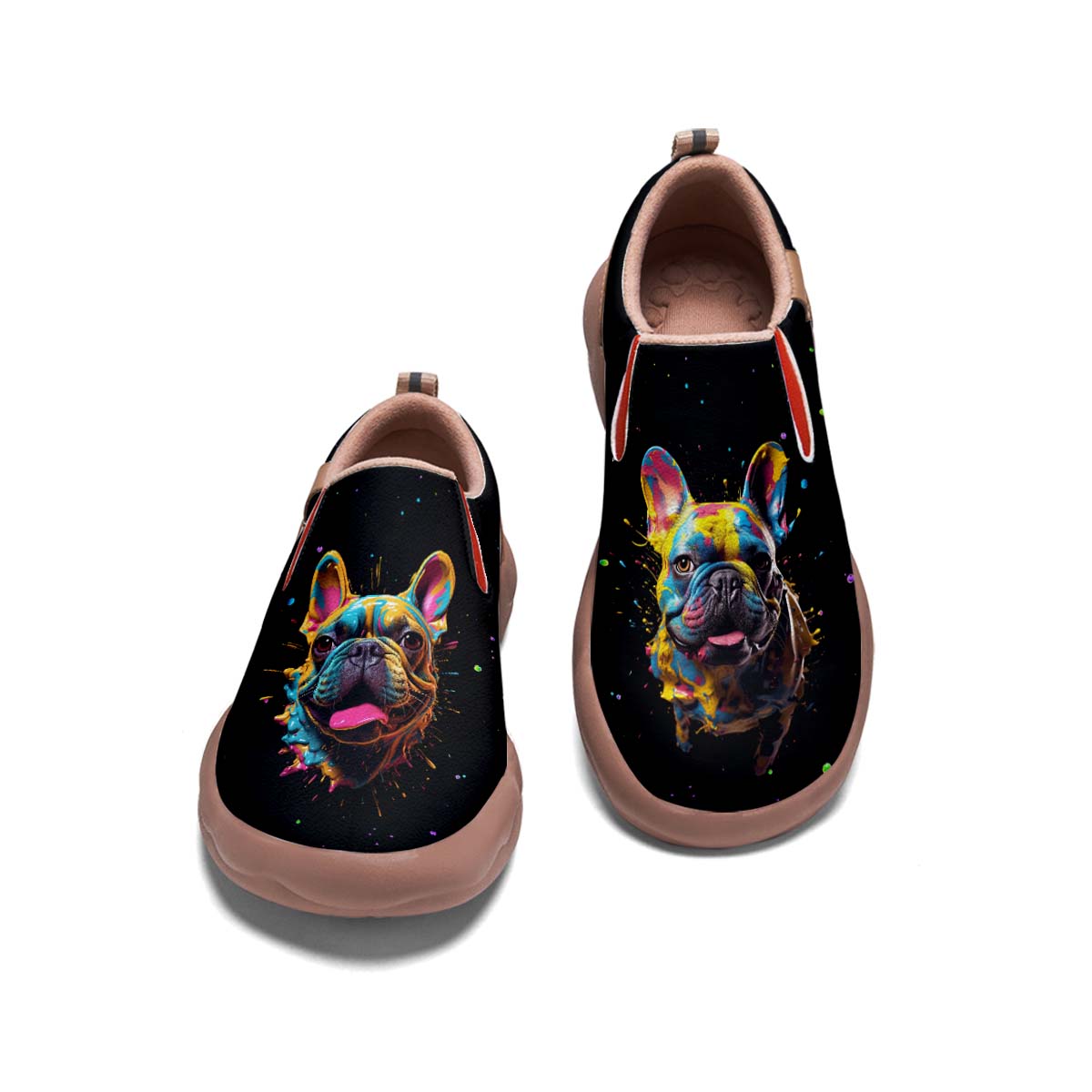 Splatter Pug Slip On