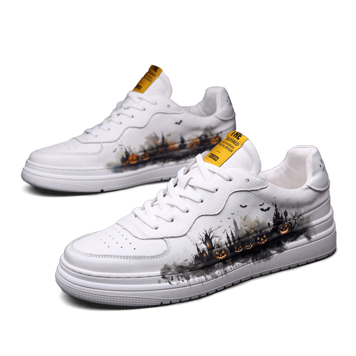 Halloween Pumpkin Low Top Sneaker