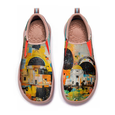 Graffiti Los Angeles City Slip On