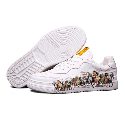 Running Horses Low Top Sneaker