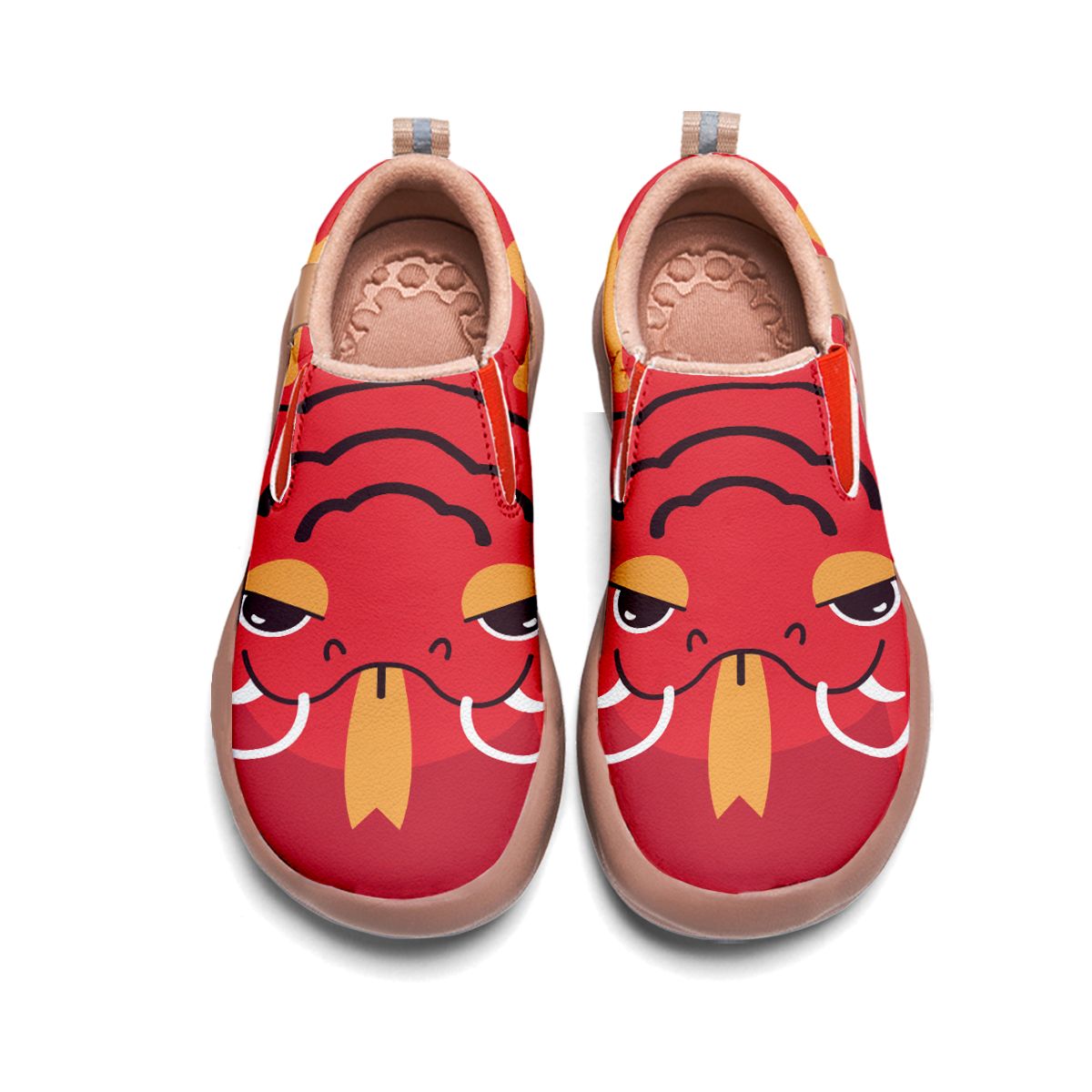 Dragon Face Kids Slip On